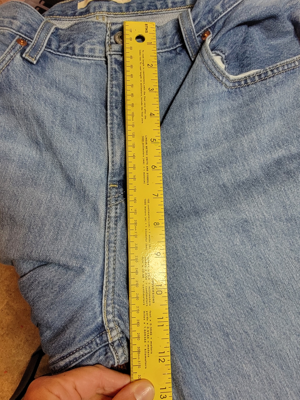 Levi's Low Pro Straight Jeans - Picture 11 of 12